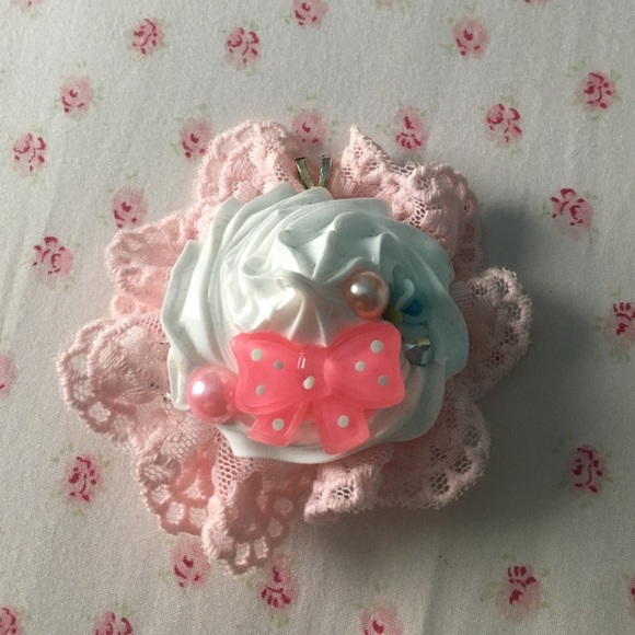cute kawaii whipped cream charm