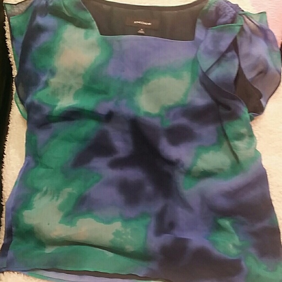 SZ S JONES WEAR SHEER BUT LINED EXCEPT SM SLEEVE - Picture 1 of 4