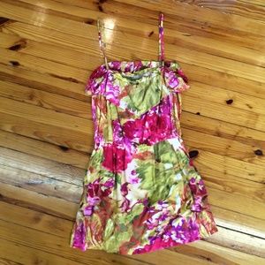 💐 Abstract Floral J. Crew Dress 💐