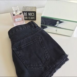 ❕NEW❕PacSun Black Jean Shorts