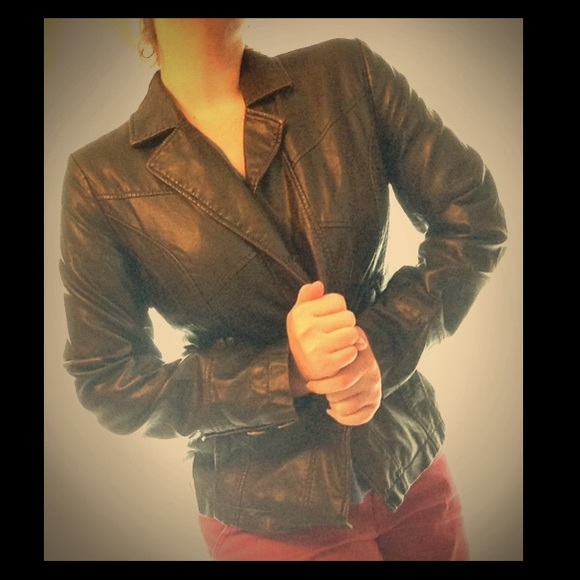 Big chill pleather jacket