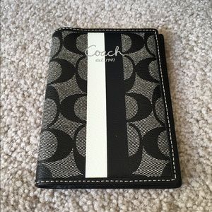 Coach passport cover