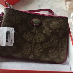 Coach Wristlet