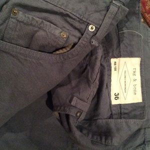 Rag & Bone tailored workwear Dark Teal