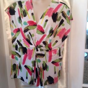 Women's cap sleeve blouse