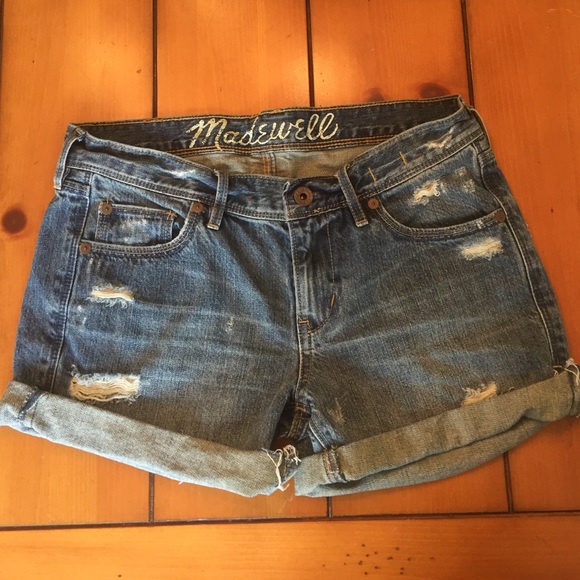 Madewell cutoff shorts