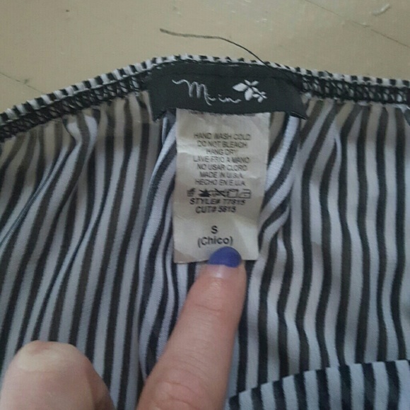 Strapless bow top - Picture 2 of 2