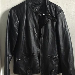 Leather jacket