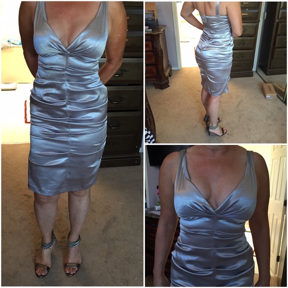 Cache Dresses & Skirts - Cache platinum dress