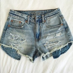 American Eagle Jean Shorts Size 00