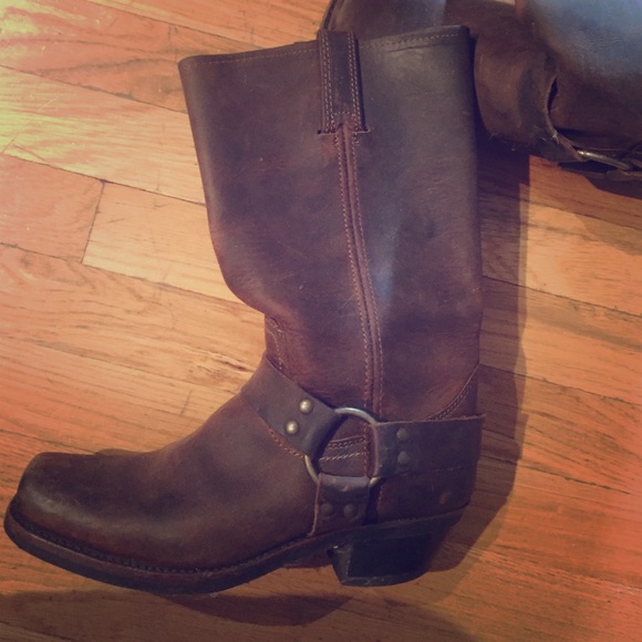 Frye boots worn twice! Excellent condition!