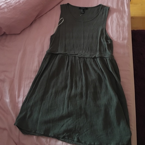 Forever 21 medium olive green dress