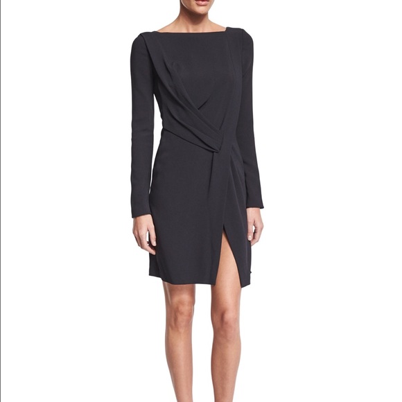 Drape Front Work Dress