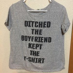 Ditch the bf tee