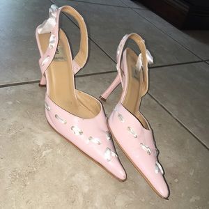 Size 7 Bakers brand pink ladies heels
