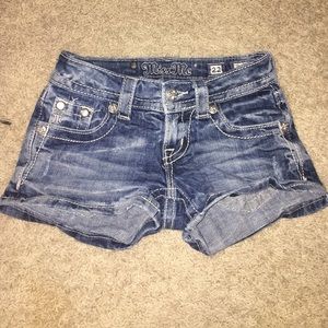 Size 22 miss me shorts, great condition