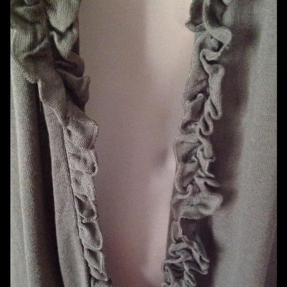 Ruffled Cardigan - Picture 2 of 3