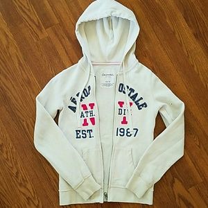 Cream Aeropostale hoodie/jacket