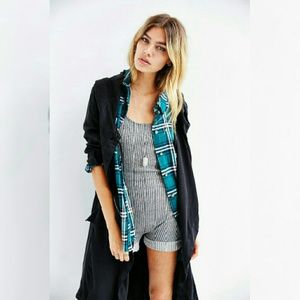 RARE BDG ribbed grey romper