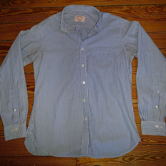 Men's Brooks Brothers XSlim striped button down