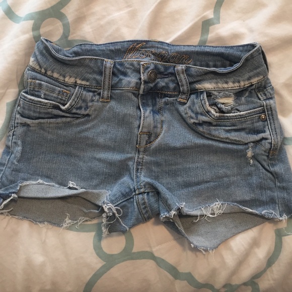 Delia's "Morgan" cutoff short shorts