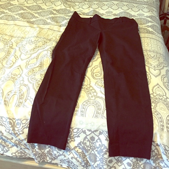 Black J Crew factory "Minnie" style pants