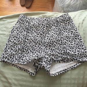 Bullhead sunflower high waisted shorts