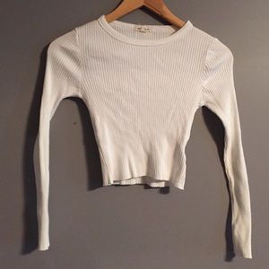 Long sleeve crop top