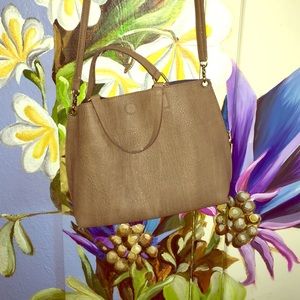 Tan Free People purse