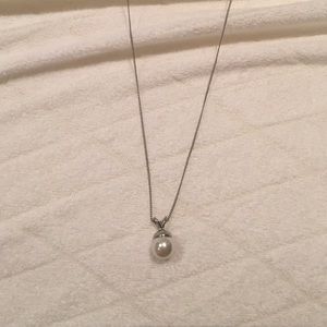 Pearl Silver Necklace