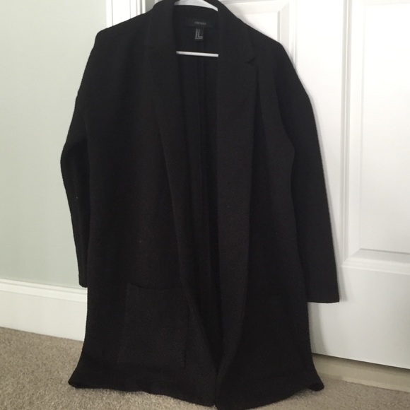 Black oversized jacket