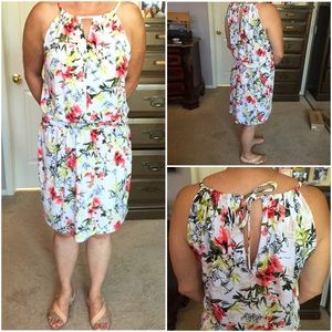 [White House & Black Market] floral dress
