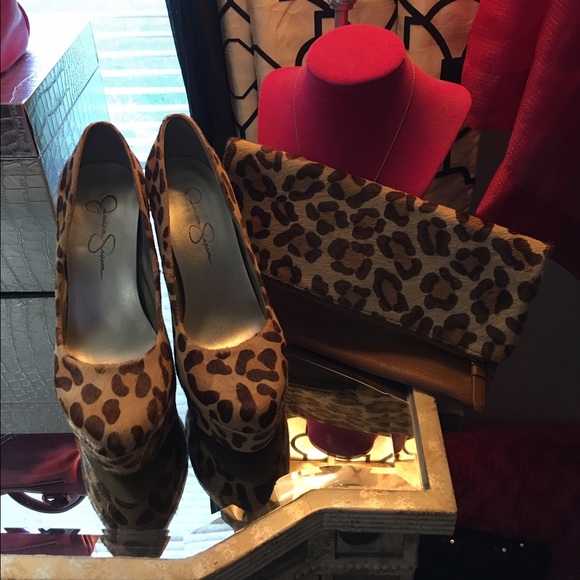 Calf hair Jessica Simpson shoes
