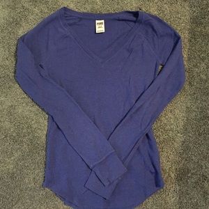 Pink Victoria's Secret long sleeve shirt