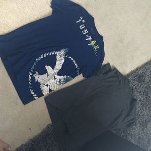 American eagle and express shirt