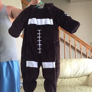 6-9 month football snow suit