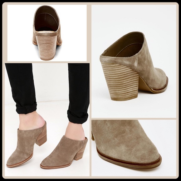 SUEDE  MULES - Picture 2 of 4