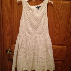 White sun dress