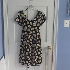 Plus Size Sunflower Dress
