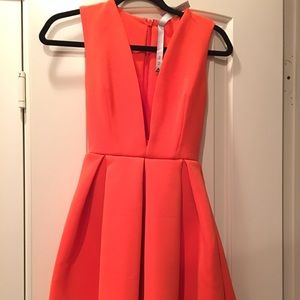 AQAQ plunge dress