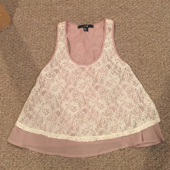 Forever 21 Lace Crop