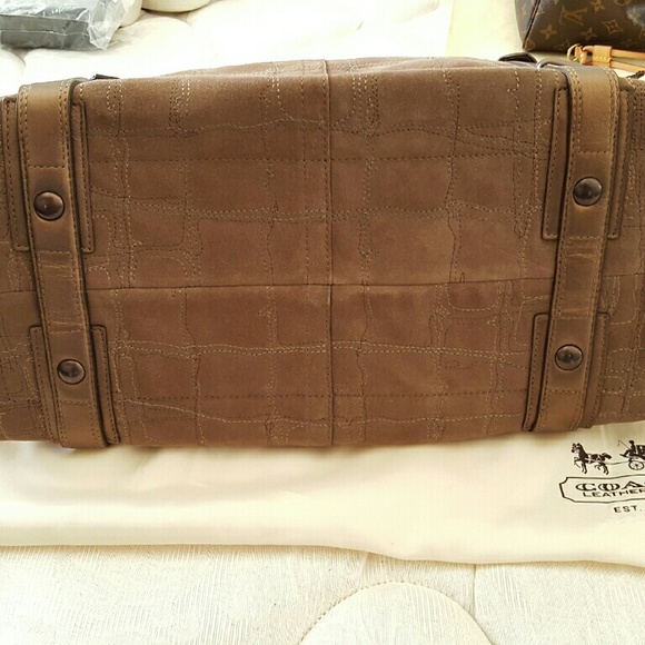 Coach Limited Edition Hamptons Suede Bag - NWT - Picture 3 of 6