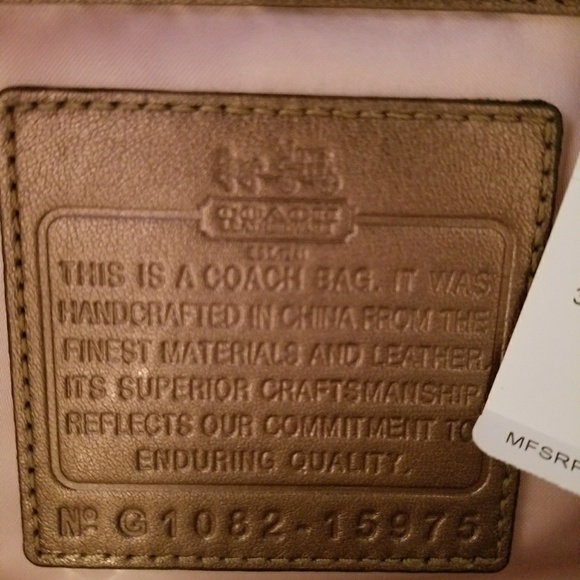 Coach Limited Edition Hamptons Suede Bag - NWT - Picture 5 of 6