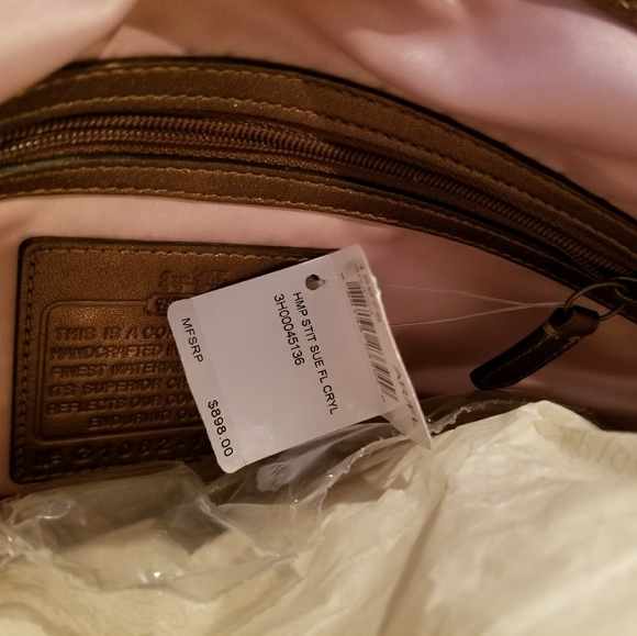 Coach Limited Edition Hamptons Suede Bag - NWT - Picture 6 of 6