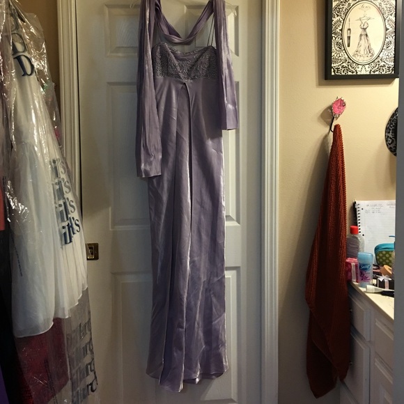 Semi formal light purple dress