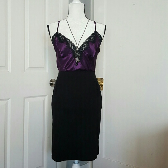 Black Pencil Skirt