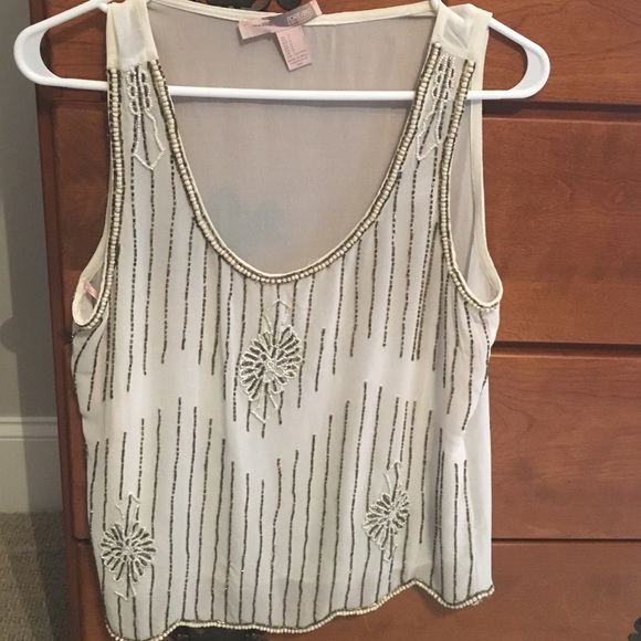 Forever 21 beaded fancy top!