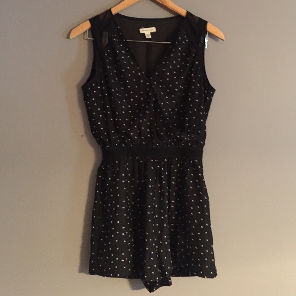 Wrap front romper