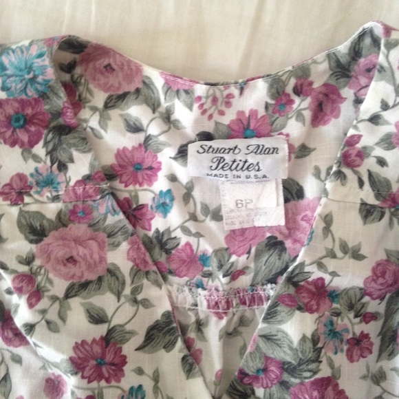 Vintage floral dress - Picture 2 of 2