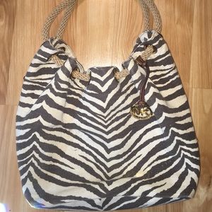 Michael Kors zebra print bag